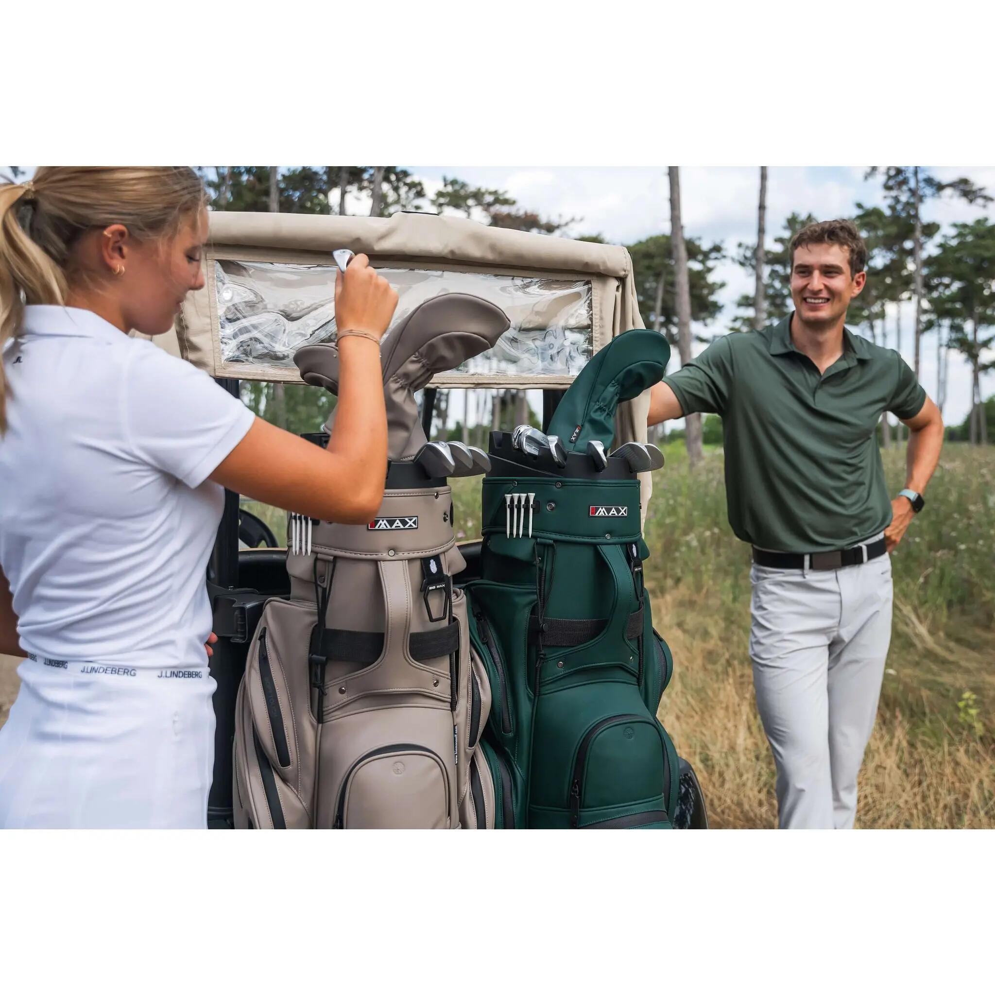Dri Lite Silencio Prime - Waterdichte Golftas - Cartbag - Groen 3/7