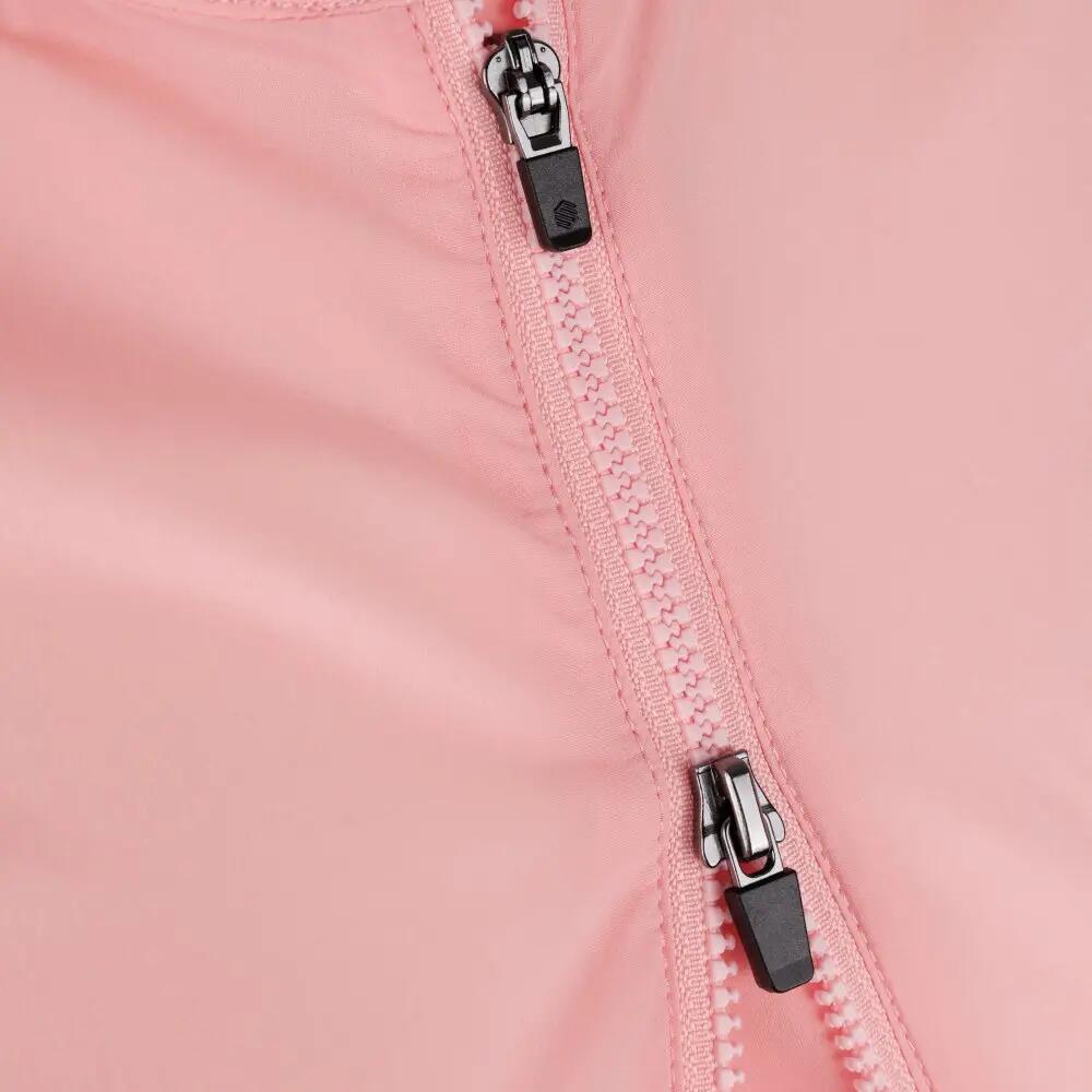 Veste vélo coupe-vent ultralégère femme J4-W Windbreak Coral Corail 5/8