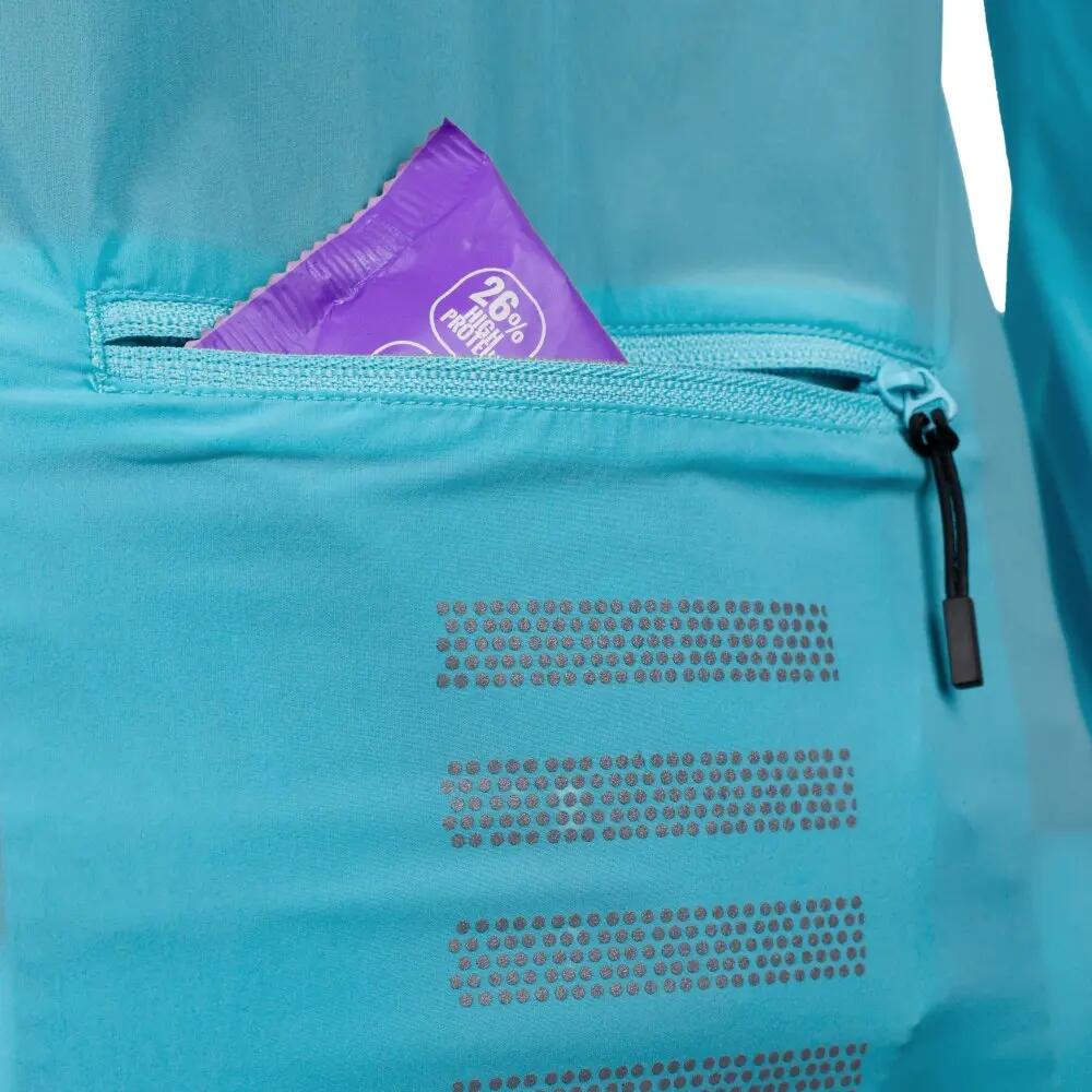 Női ultrakönnyű, szélálló kerékpáros kabát J4-W Windbreak Blue Kék 4/8