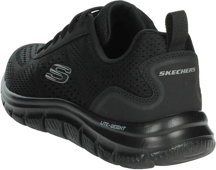 Skechers Track Leshur, Scarpe da Ginnastica Uomo, Rete Sintetica Nero EU 46 2/5