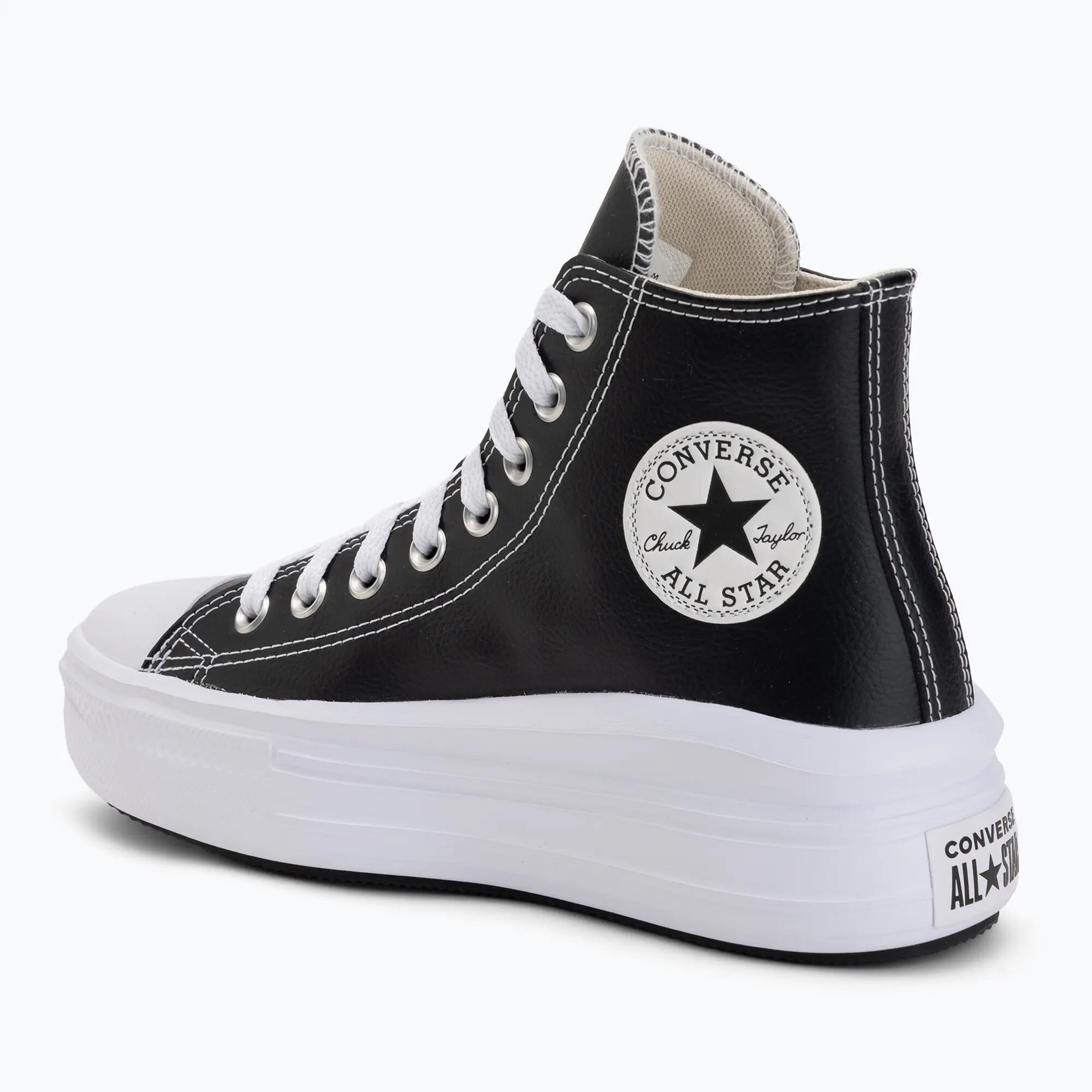 Baskets femme Converse Chuck Taylor All Star Move Platform Leather 3/7