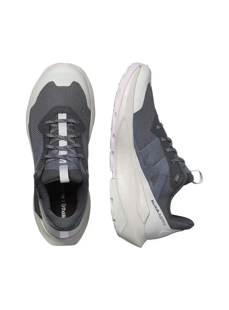 Damen - Nature hiking - Schuhe - wasserdicht, stabil - Elixir ACTIV GTX - grau 3/4