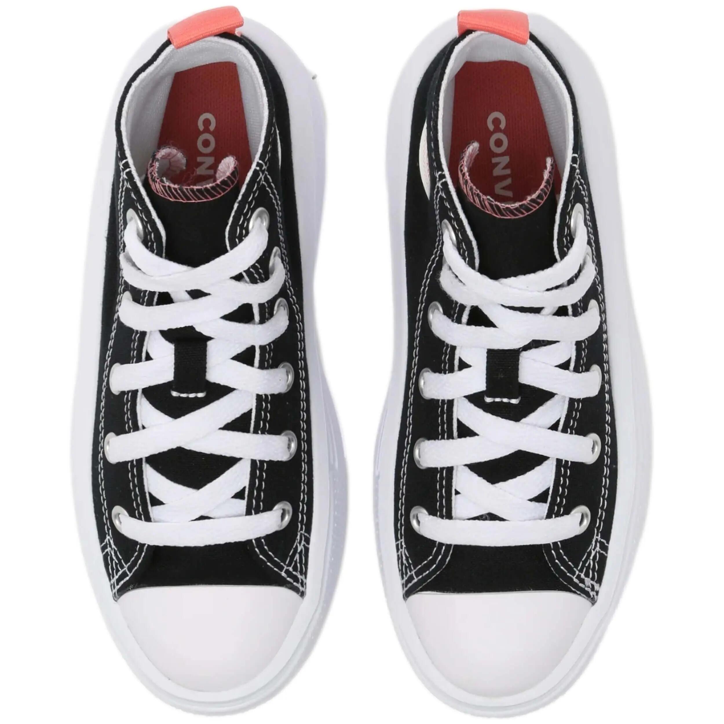 Scarpe sportive bambino sneakers ultra leggeri con platform CHUCK TAYLOR ALL ST 4/6