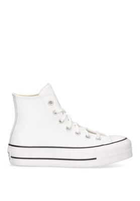 Sneakers da donna Converse All Star Lift Leather High Bianche