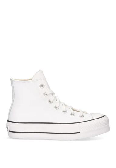 Sneakers da donna Converse All Star Lift Leather High Bianche