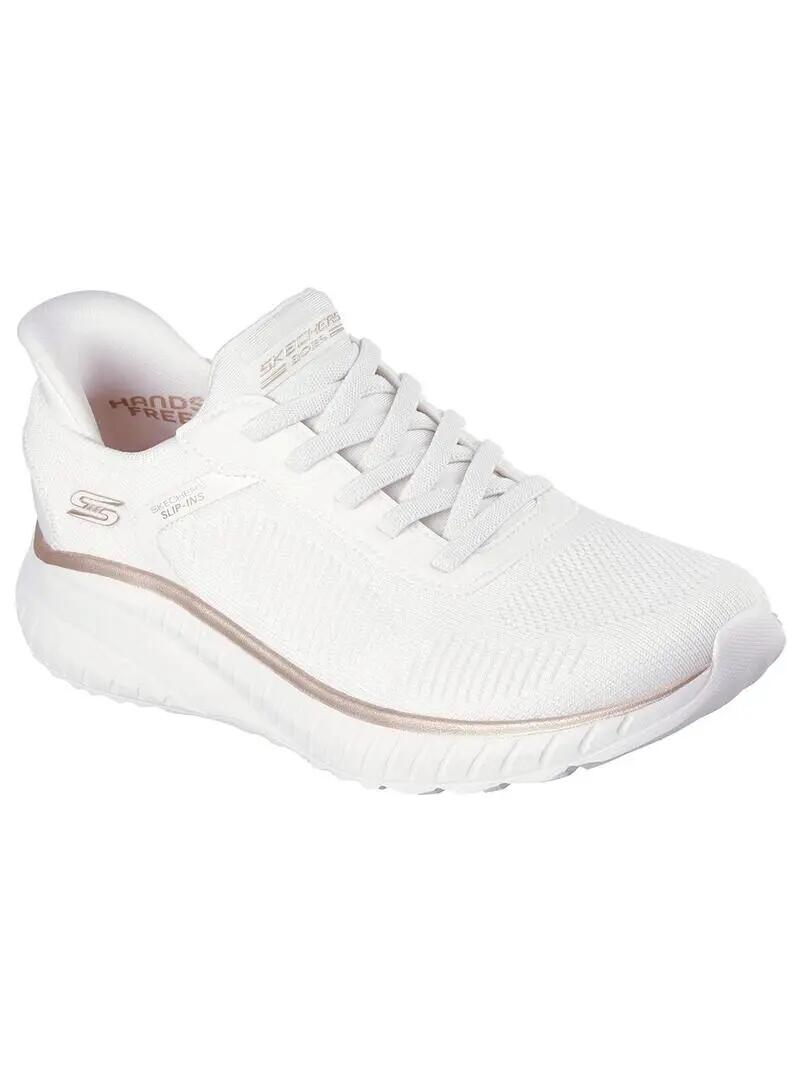Buty Skechers BOBS Sport Squad Chaos Białe 4/5