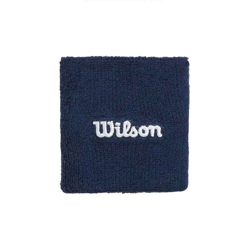 WRISTBAND NAVY/WHITE (2X)