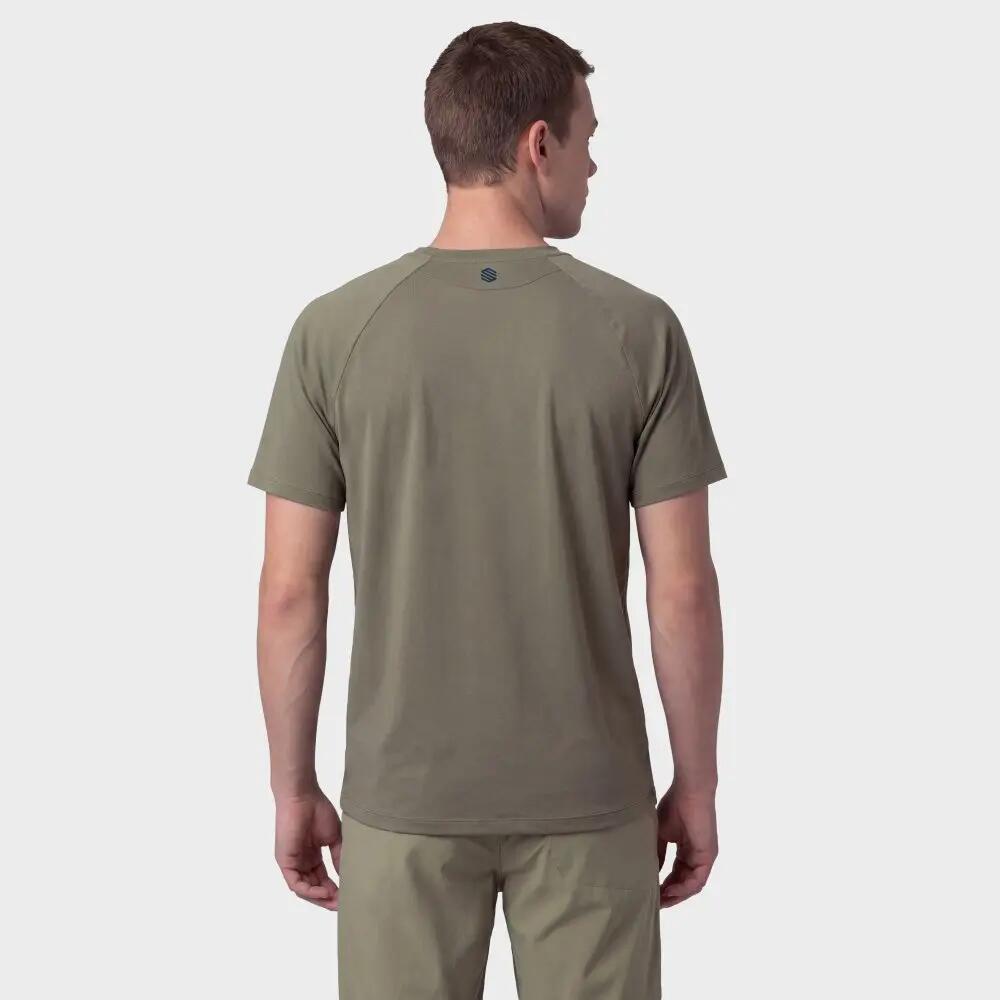 Heren technisch wandel t-shirt Waterton Green Groen 6/8