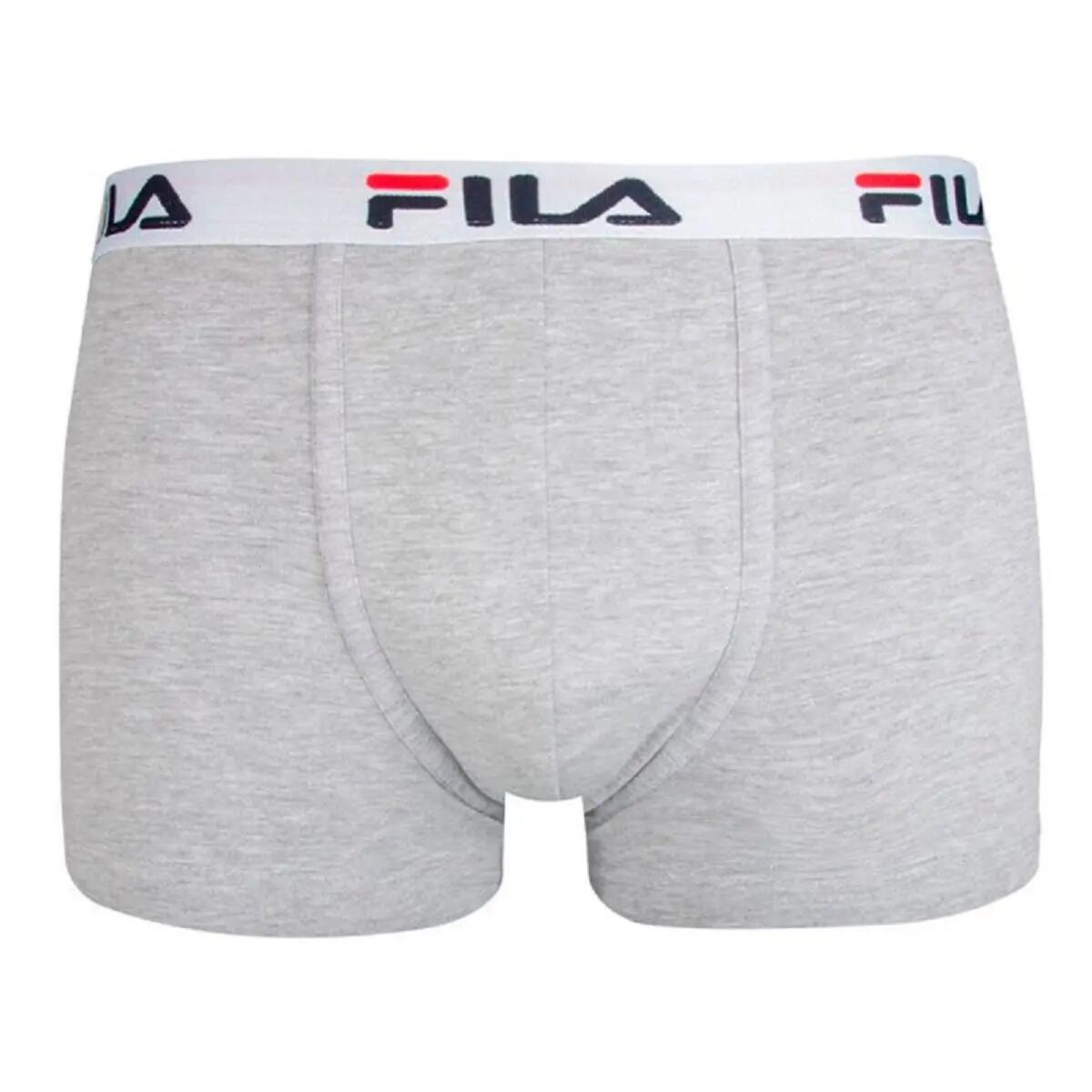 PACK 5 BOXER SHORTS FILA FU5016/5 400 GRAY 2/5