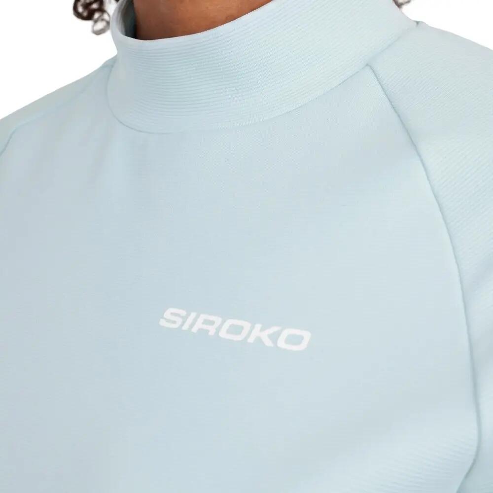 Women ’s long sleeve trail running base layer Aizkorri-W Blue Blue 4/8