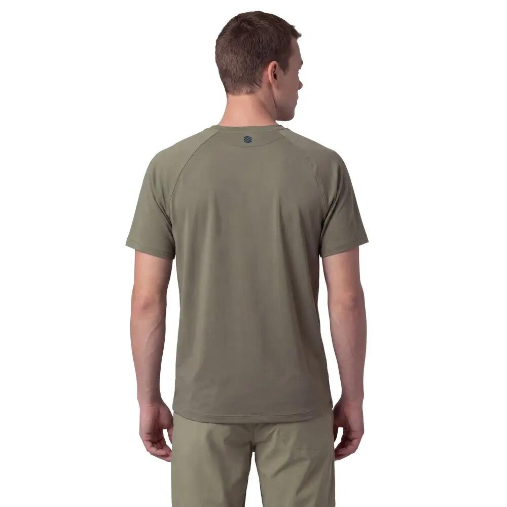 Heren technisch wandel t-shirt Waterton Green Groen 2/8