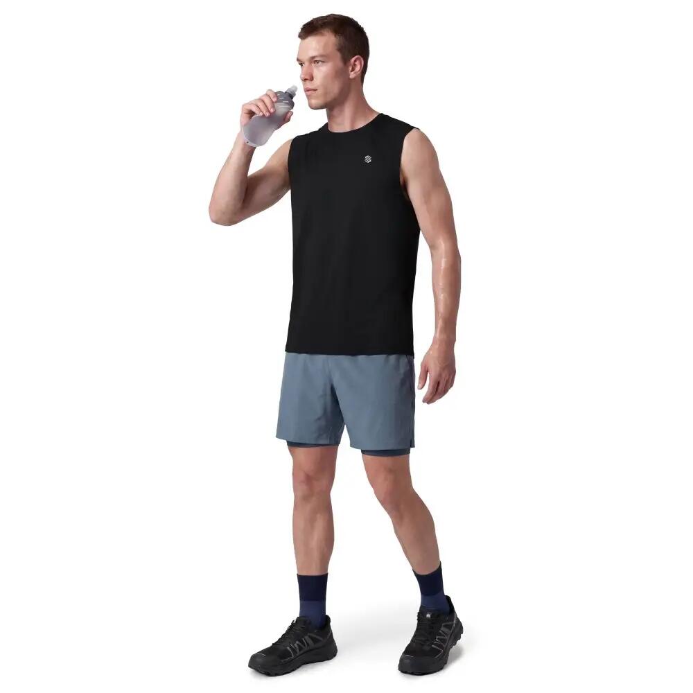 Férfi futó trikó - Apex Black Noir 3/8