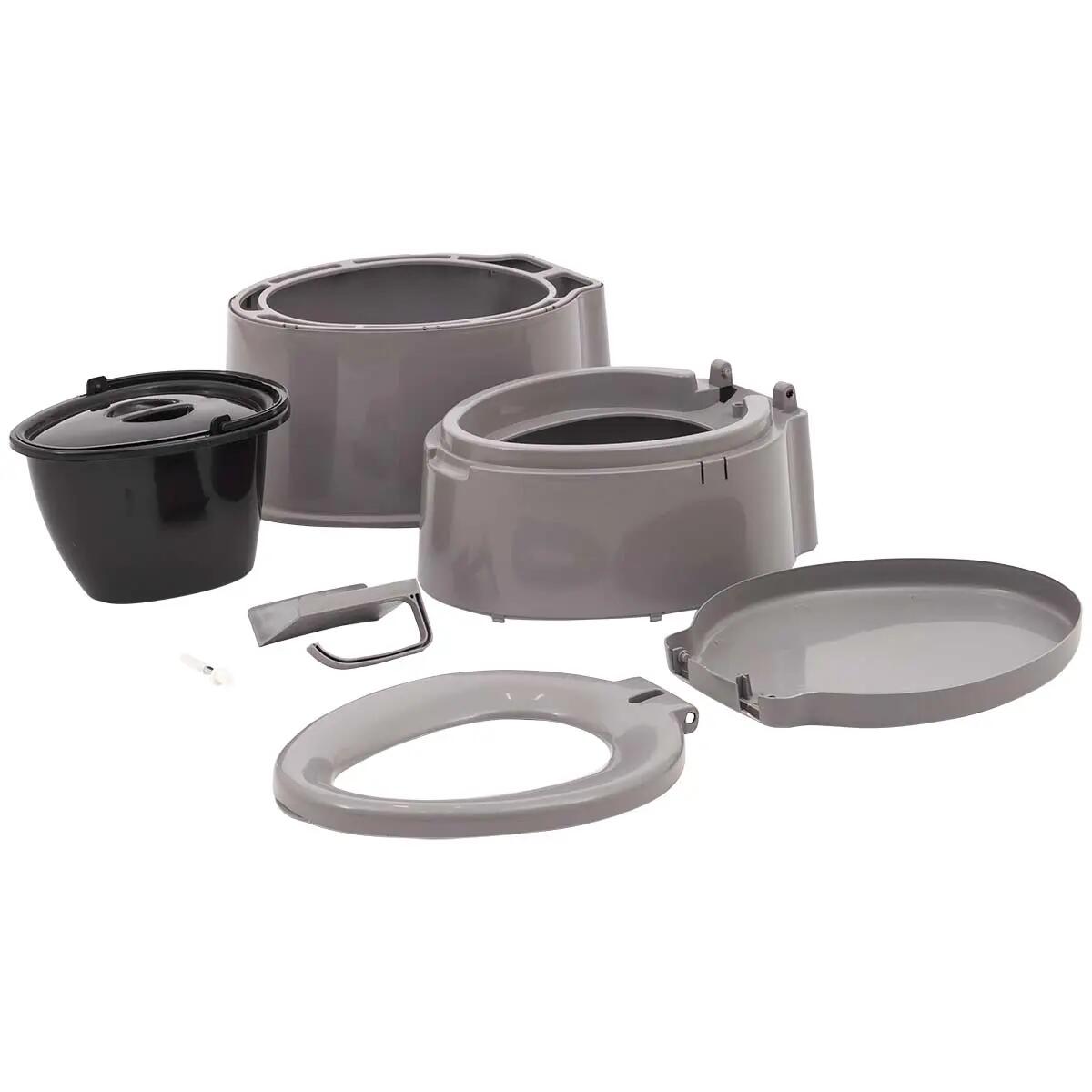 Draagbaar toilet deelbaar 7 Liter Compact 8/15