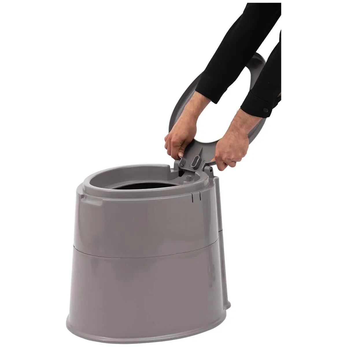 Draagbaar toilet deelbaar 7 Liter Compact 10/15