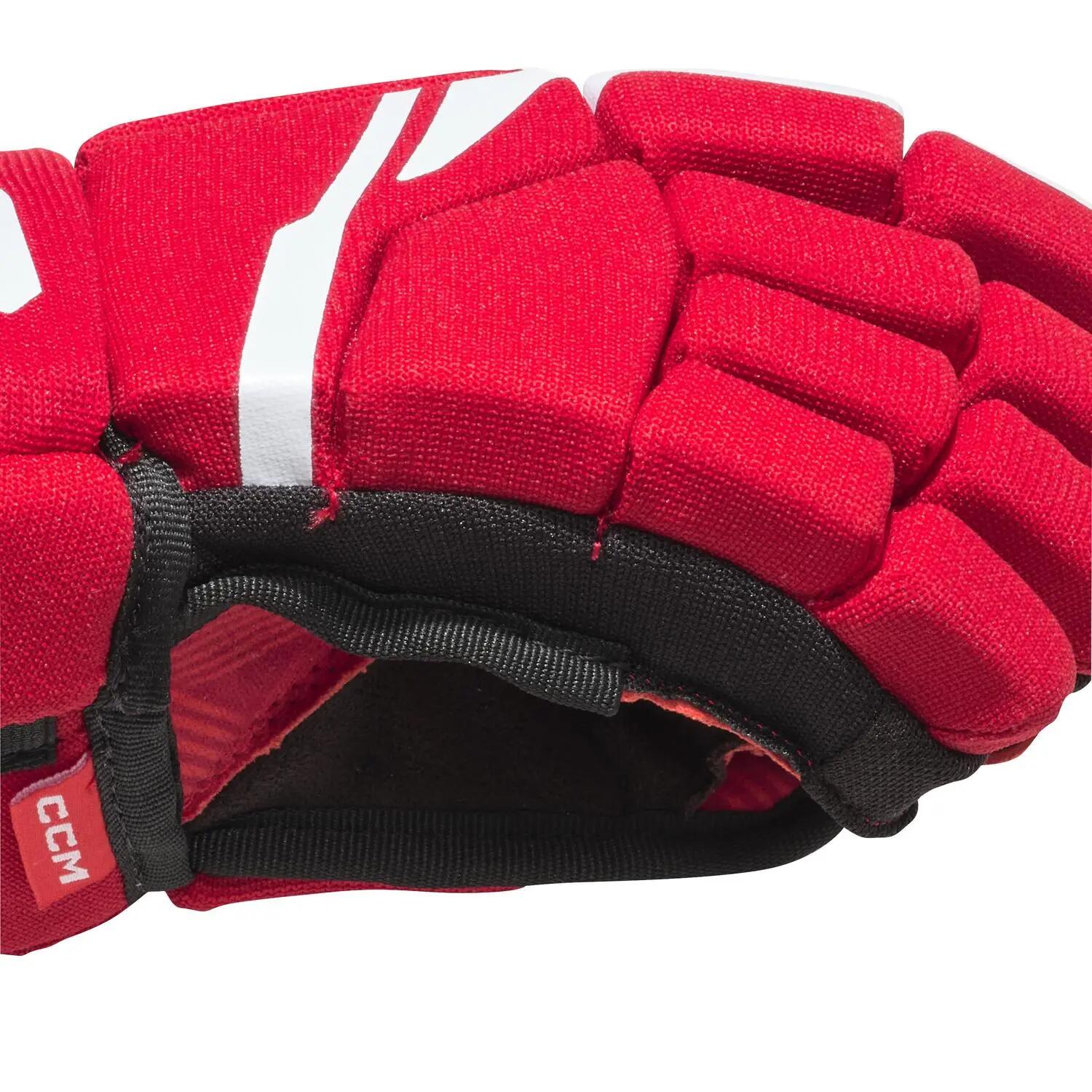 HGNEXT23 Senior CCM luvas Vermelho\/branco 13 4/6