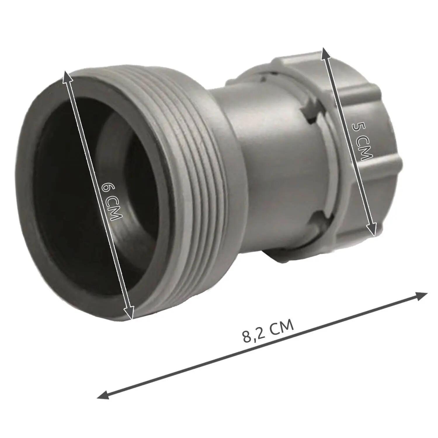 Adaptateur tuyau Bestway 2 pcs Ø38→Ø32 bleu/gris résistant 5/7