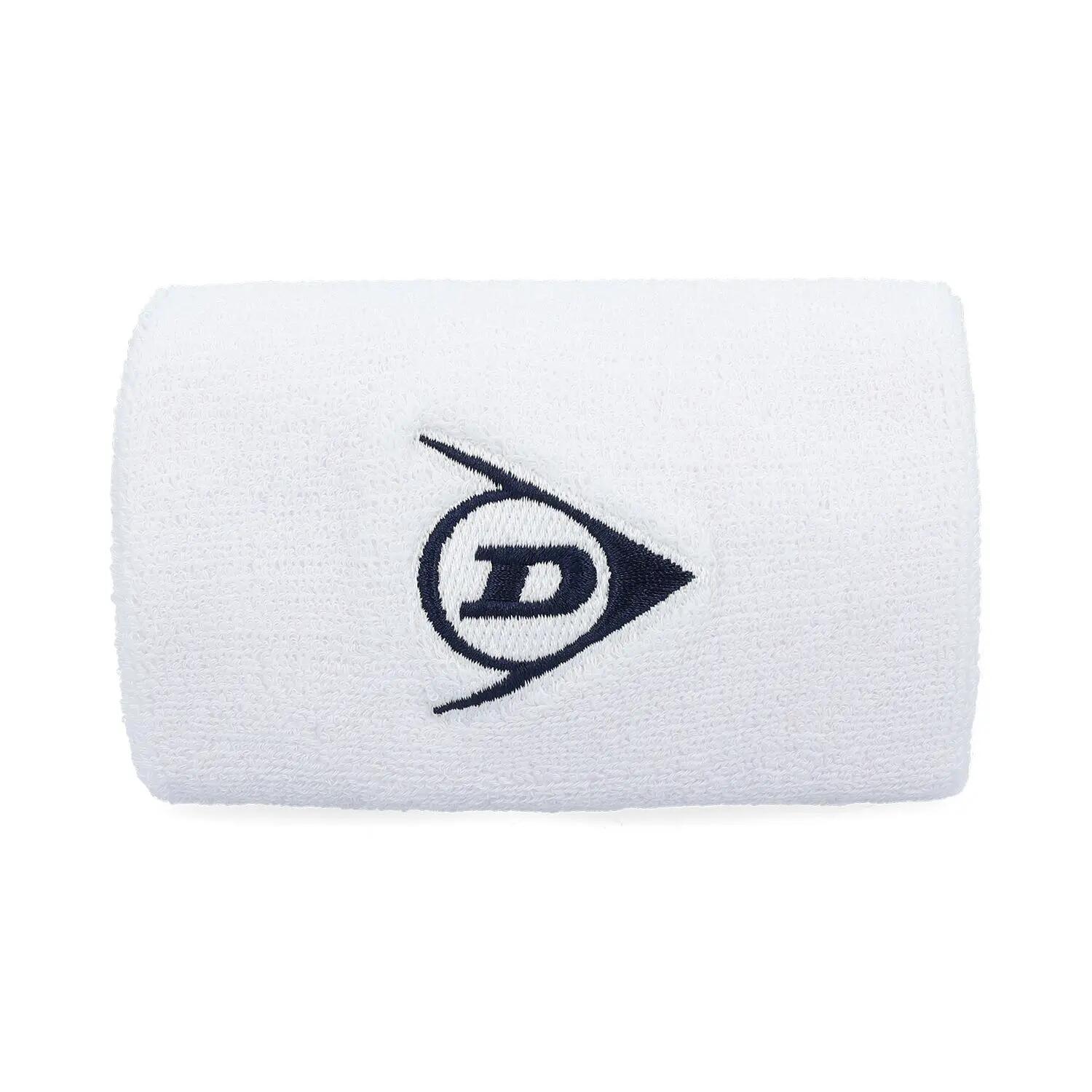 Muñequera Dunlop Long Duo Pack 10352517 White 2/2
