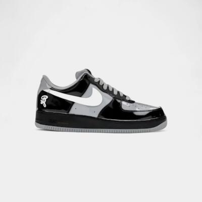 Nike air force 1 low syna central cee black white smoke grey