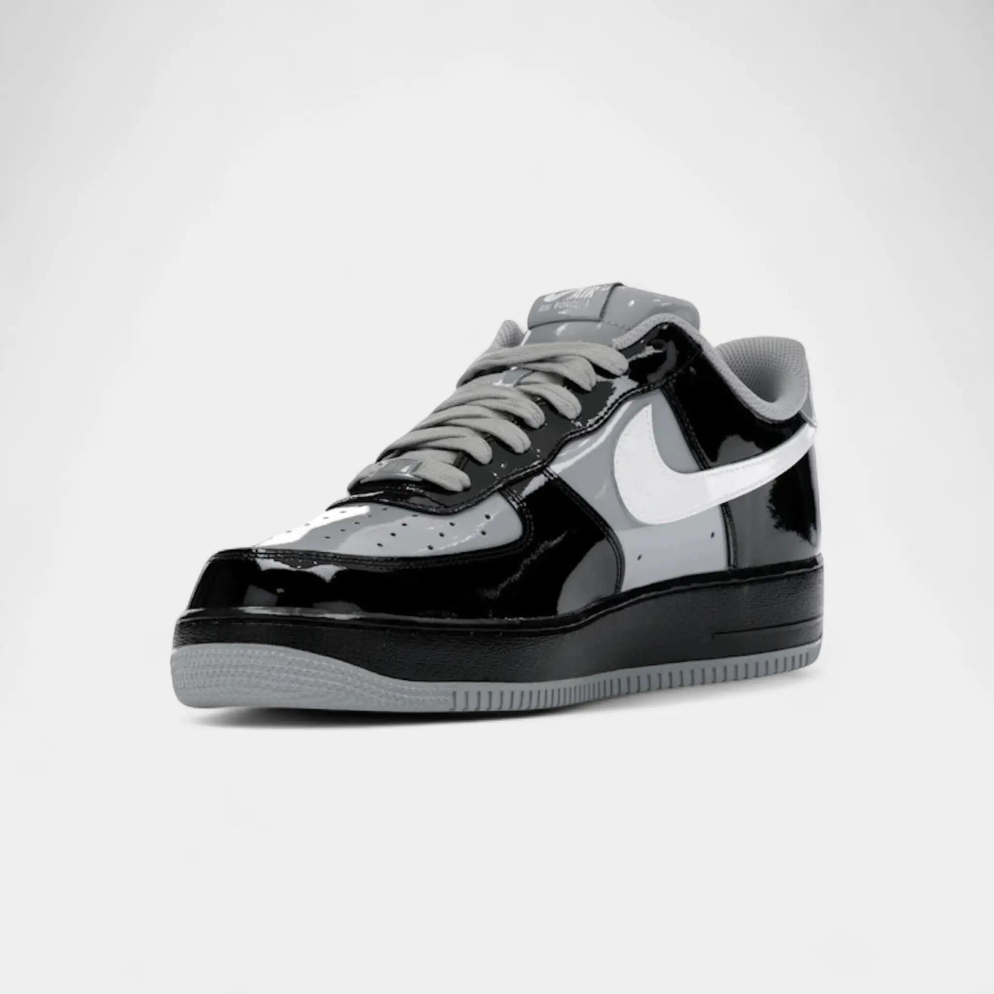 Nike Air Force 1 Low Syna Central Cee Black White Smoke Grey 3/5