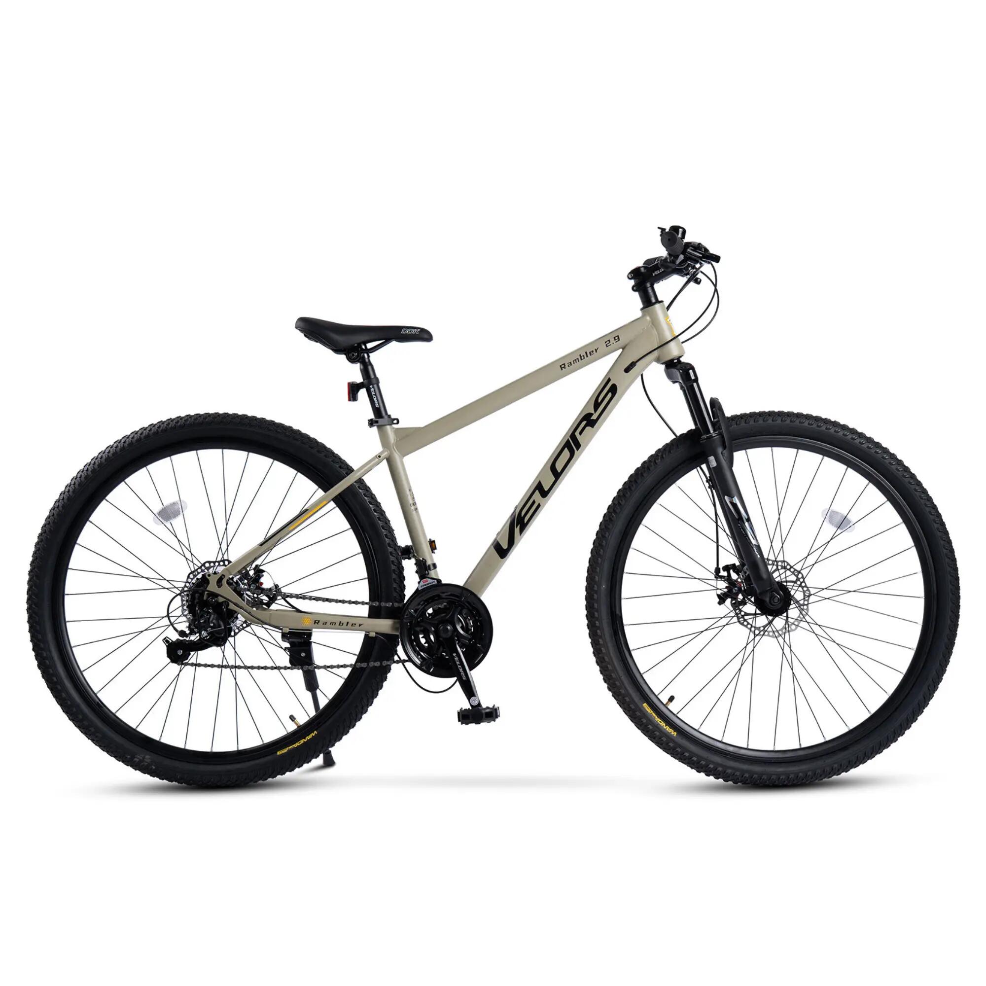 Bicicletă MTB semi-rigidă Rambler 21v Olive/Negru
