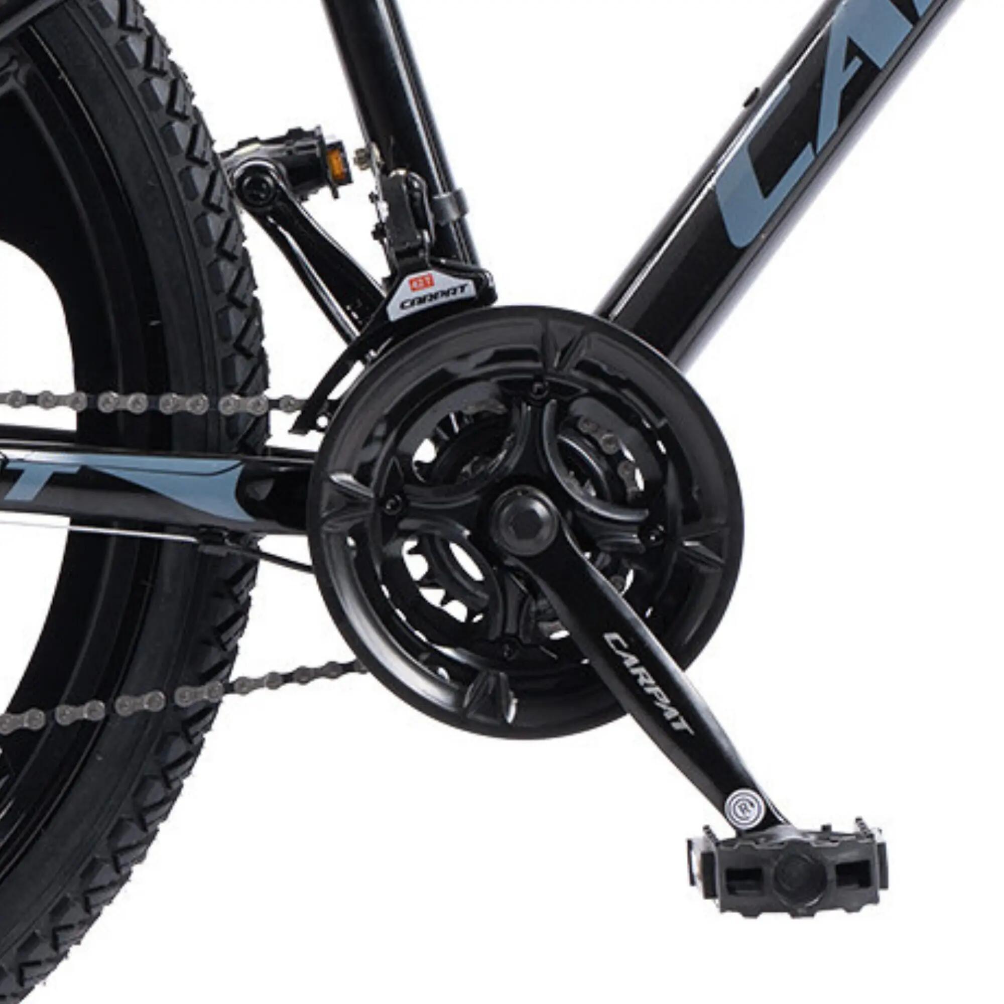 Bicicletă MTB semi-rigidă Evolution 21v Negru/Alb 6/7