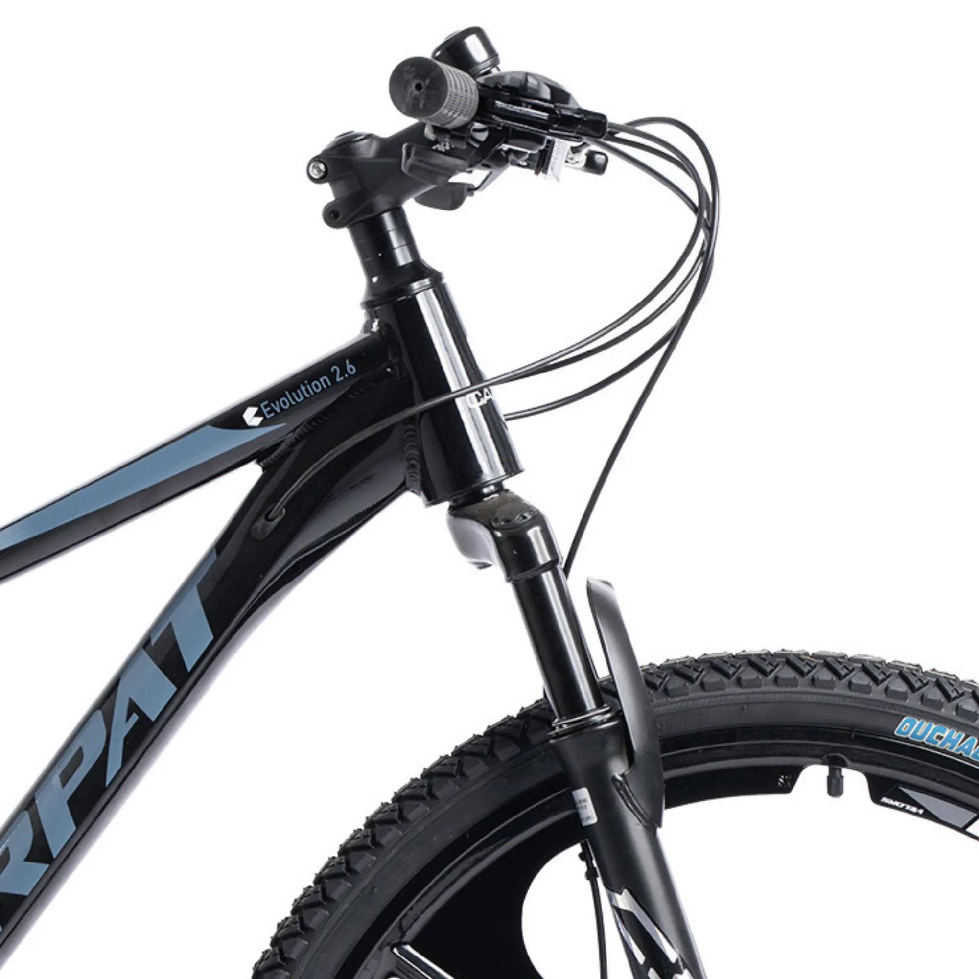 Bicicletă MTB semi-rigidă Evolution 21v Negru/Alb 4/7
