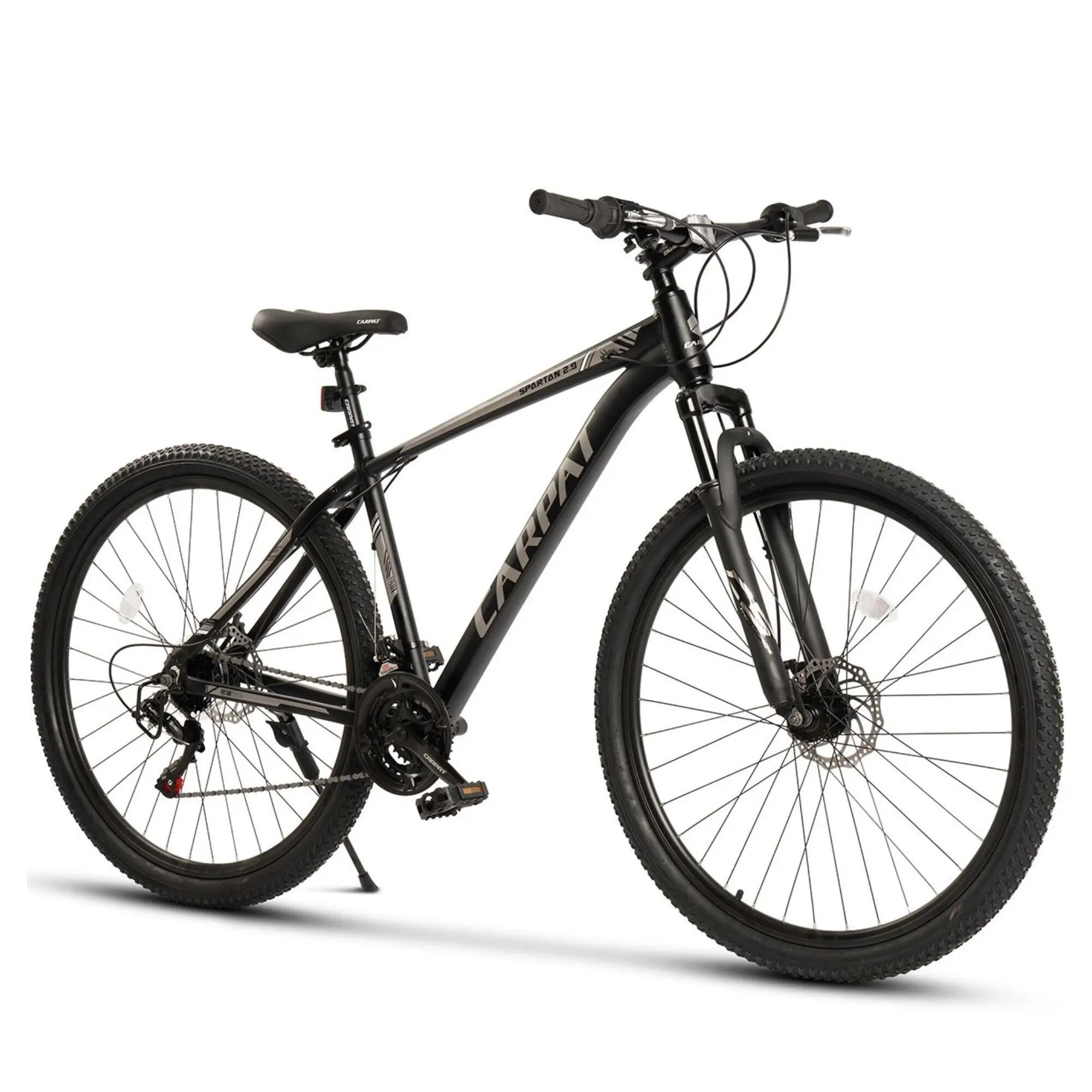 Bicicletă MTB semi-rigidă Spartan 21v Negru/Gri 3/6