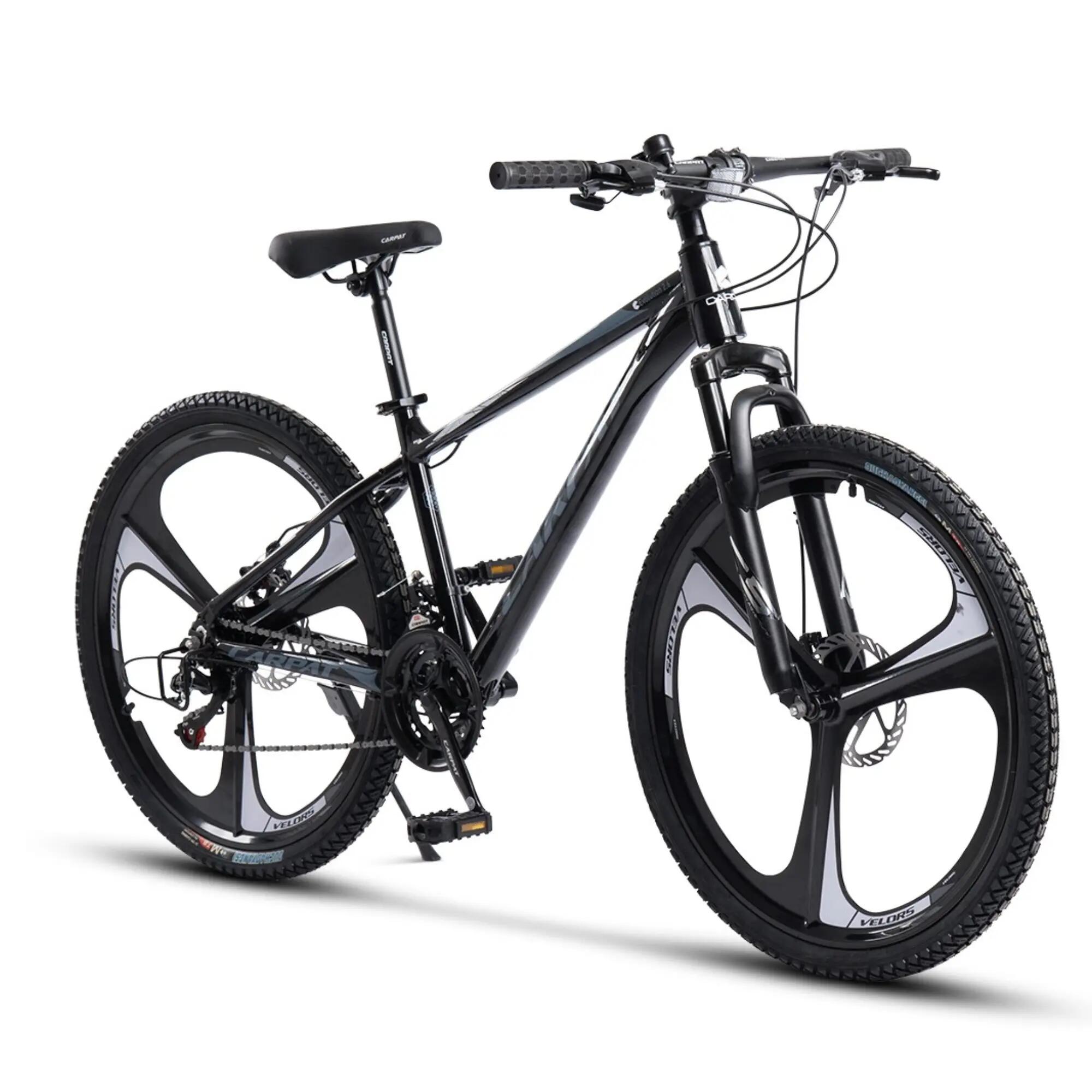Bicicletă MTB semi-rigidă Evolution 21v Negru/Alb 3/7