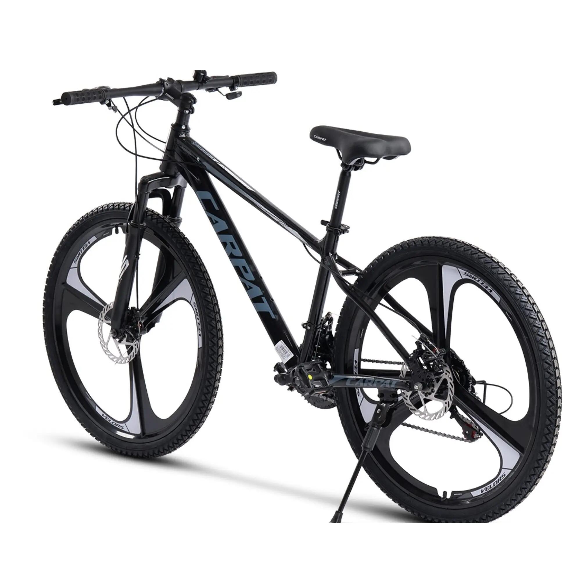 Bicicletă MTB semi-rigidă Evolution 21v Negru/Alb 2/7