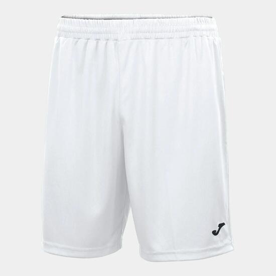 Short Joma Nobel polyester interlock blanc football