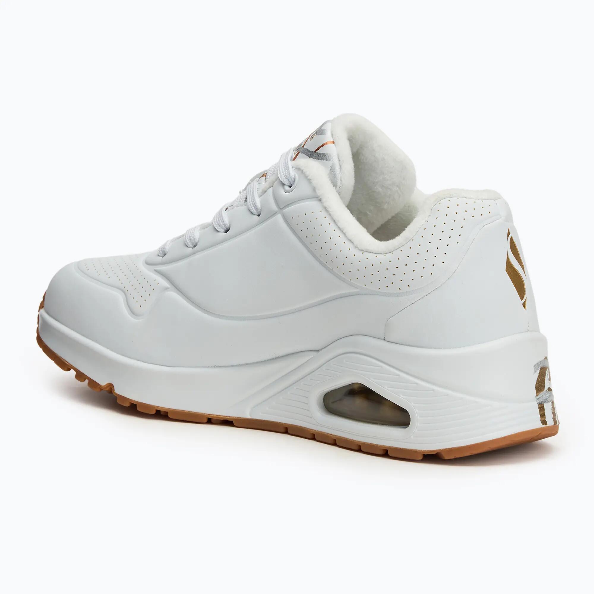 SKECHERS JGoldcrown Uno Metallic Love női cipő 3/7