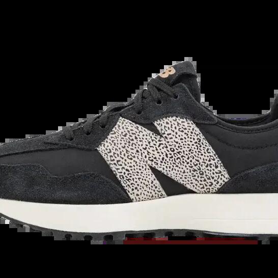 New Balance 327 Black Leopard Women's