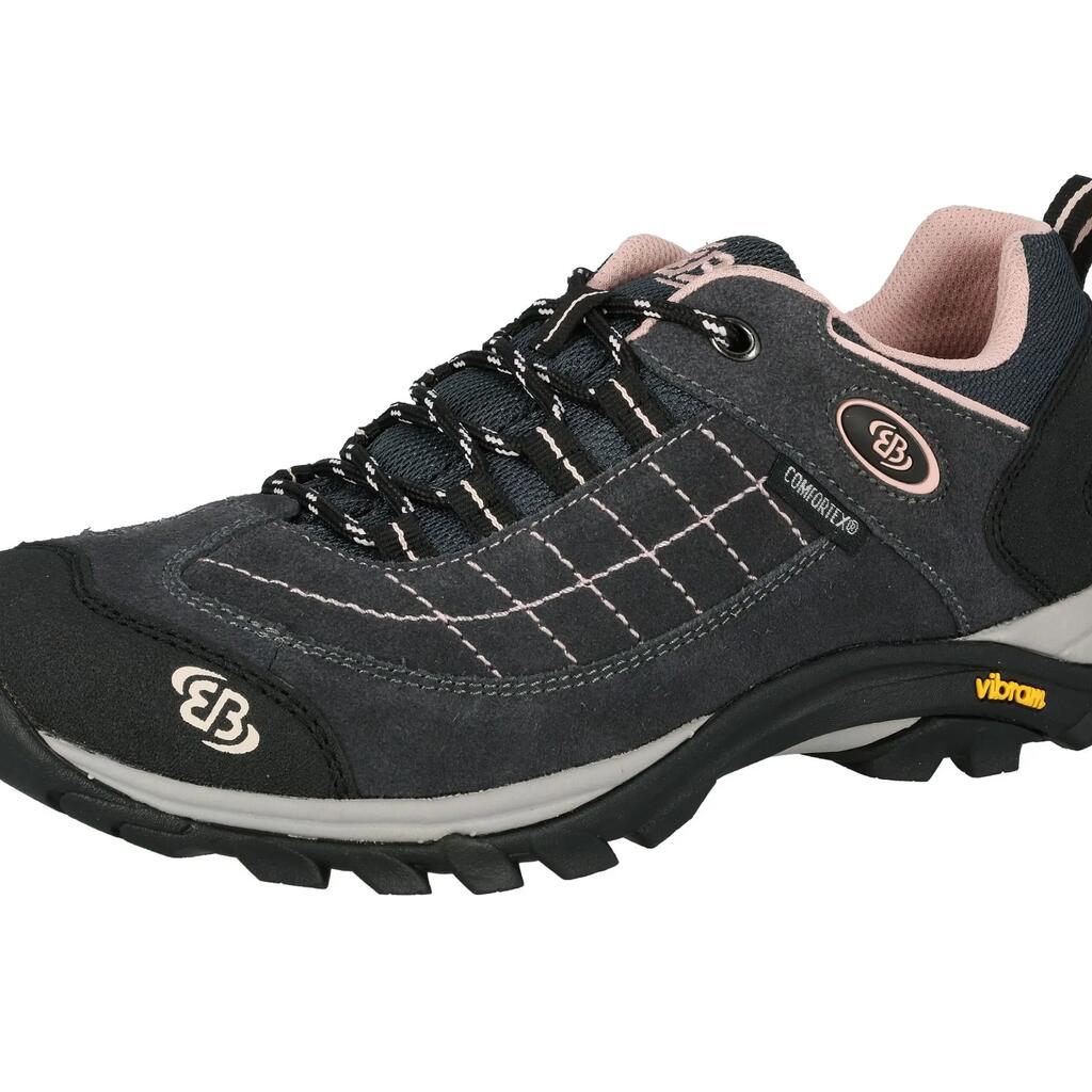 Brütting Mount Crillon Low Hiking Shoe, Waterproof Suede