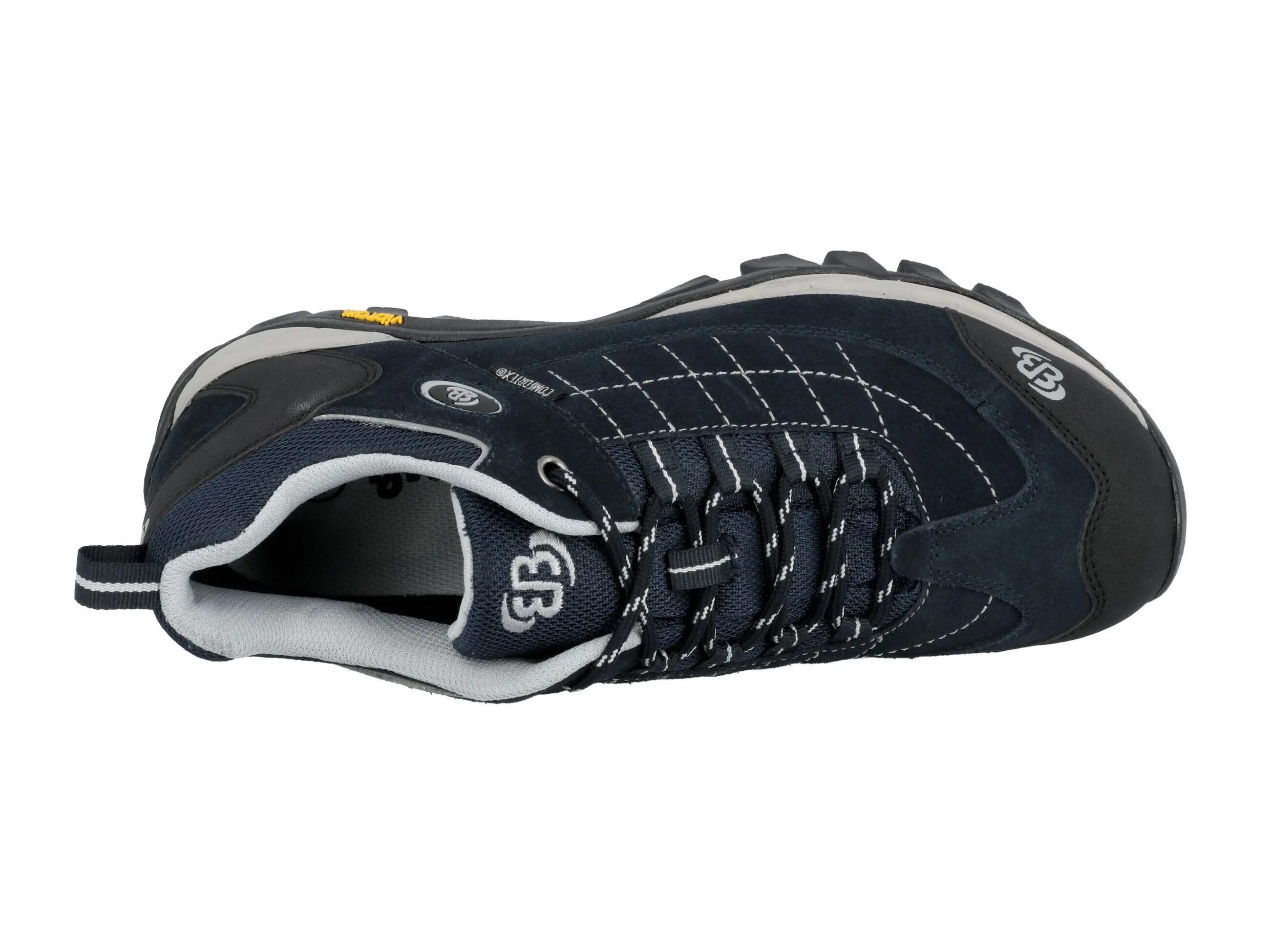 Chaussure randonnée Brütting Mount Crillon Low daim imperméable bleu 5/6