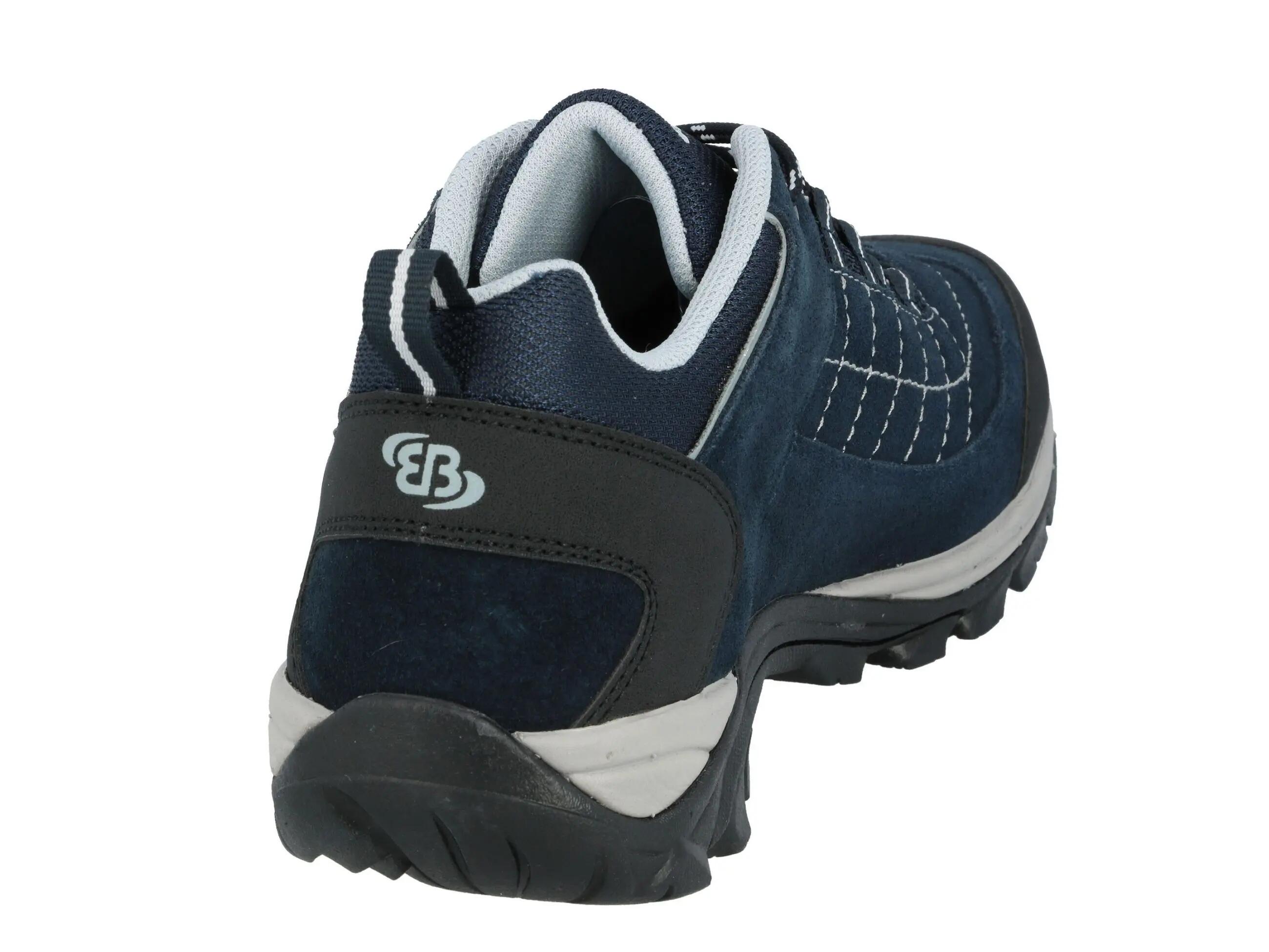 Chaussure randonnée Brütting Mount Crillon Low daim imperméable bleu 4/6