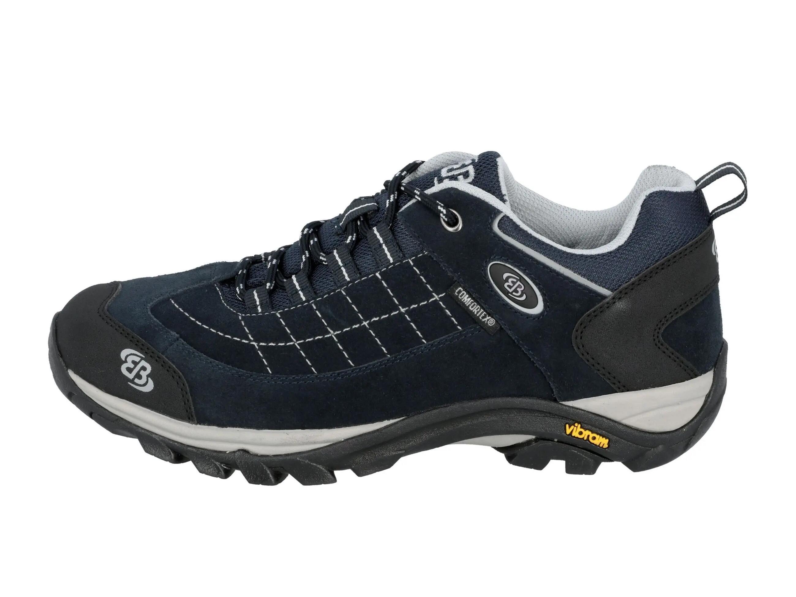 Chaussure randonnée Brütting Mount Crillon Low daim imperméable bleu 2/6