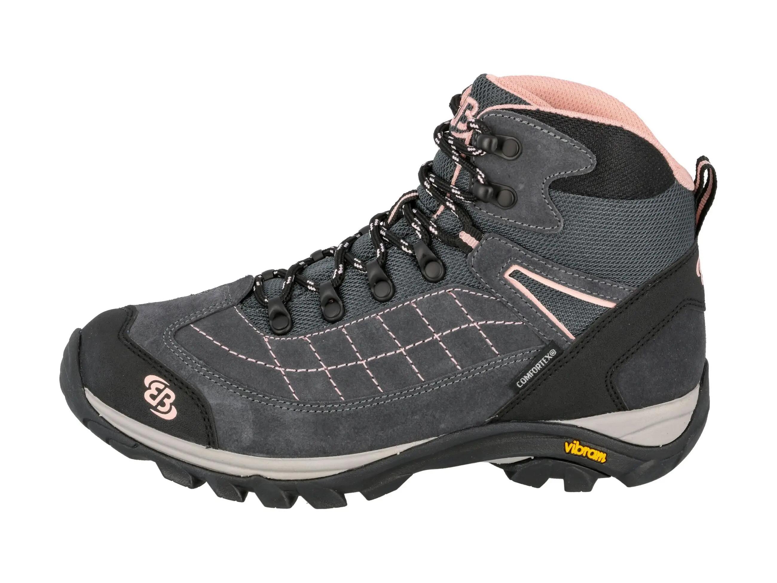 Scarpa da trekking Brütting Mount Crillon High in camoscio impermeabile 2/6
