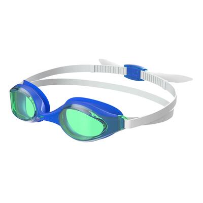Unisex hyper flyer zwembril met spiegelglazen voor volwassenen (marine / rood)