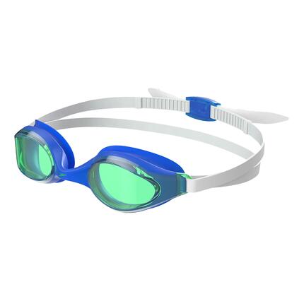 Lunettes De Natation Motif/style Miroir HYPER FLYER Adulte (Bleu Marine / Rouge)