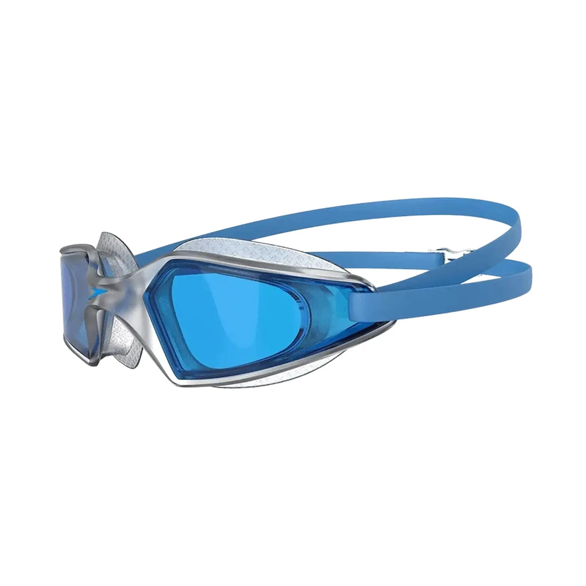 Occhialini da Nuoto HYDROPULSE Unisex Trasparente/Blu Antiappannamento 4/4