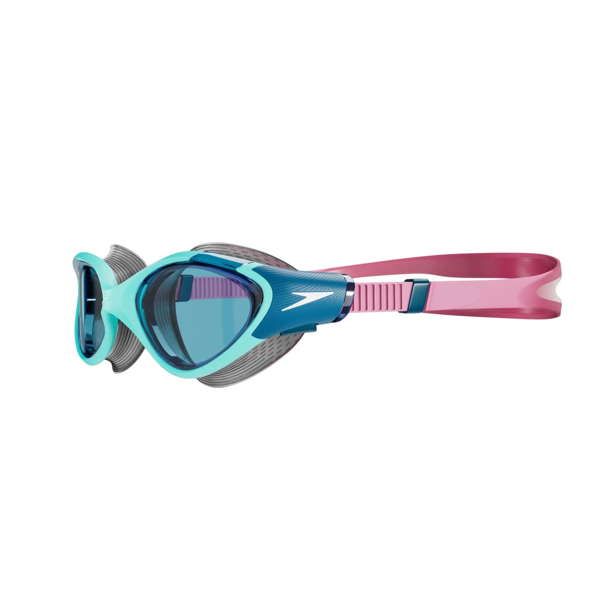 Dames Biofuse 2.0 zwembril (Roze/Blauw) 3/7