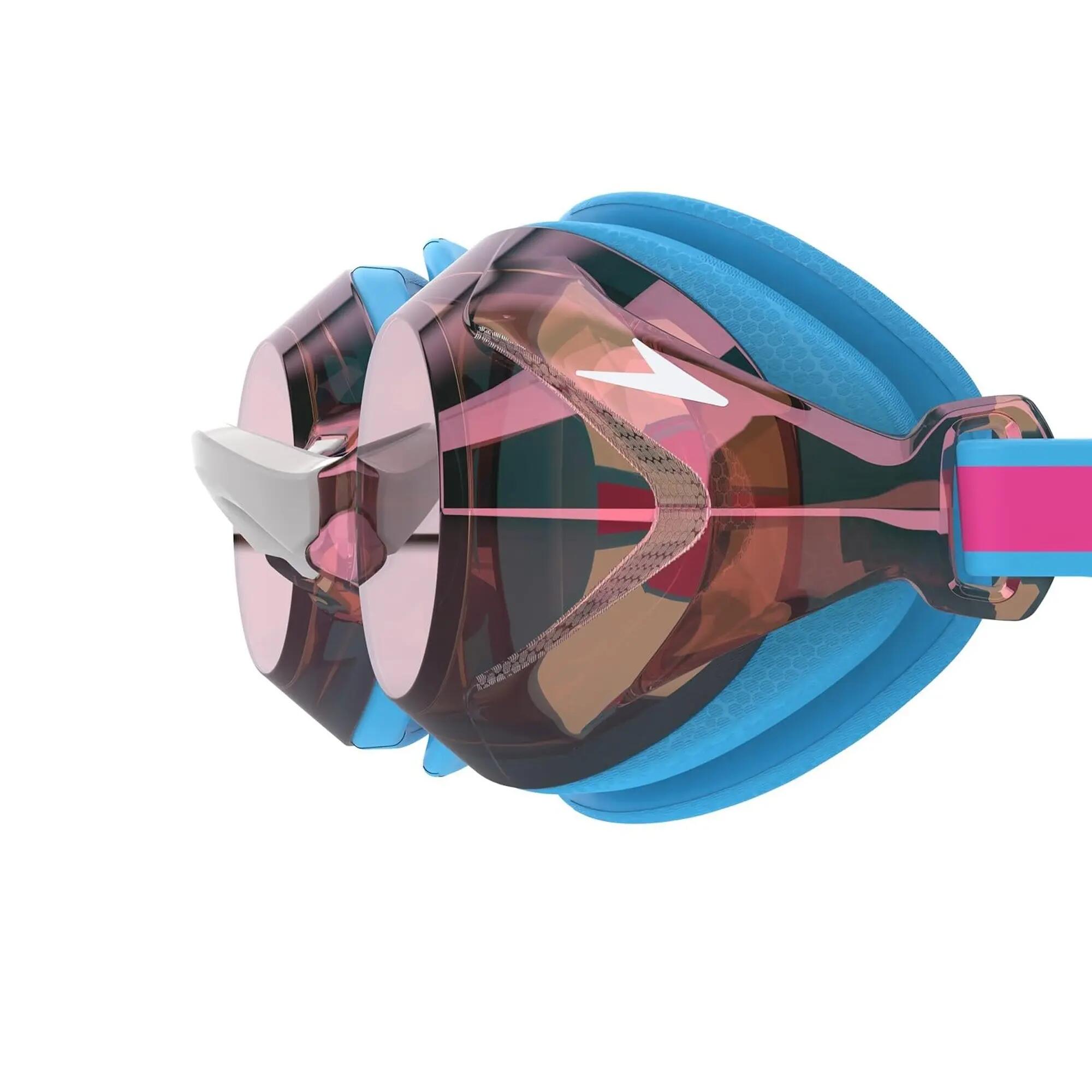 Occhialini VANQUISHER 3.0 Speedo bambino blu/rosa antiappannamento UV100% 4/4