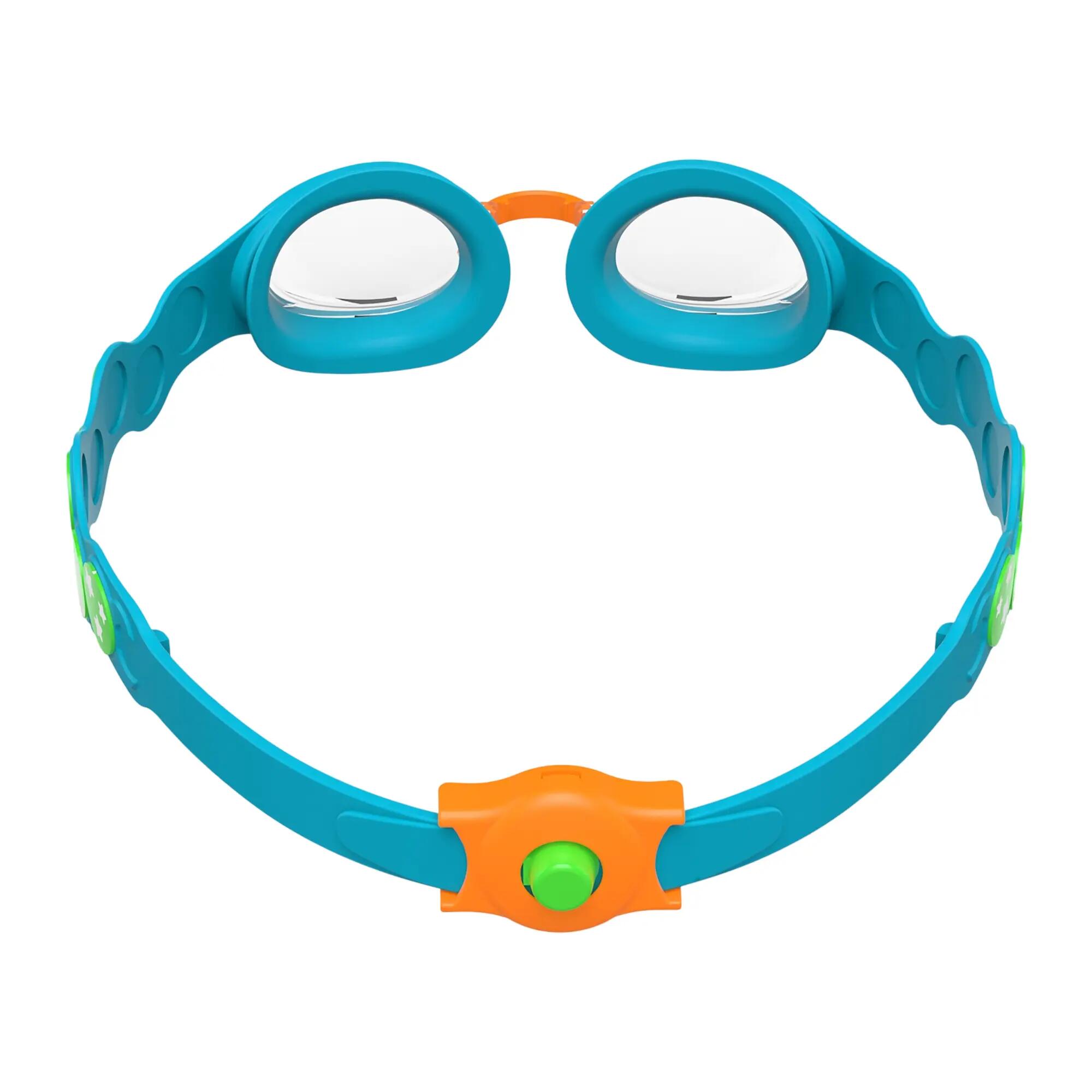 Lunettes De Natation Motif/style À Pois Enfant (Bleu) 2/5