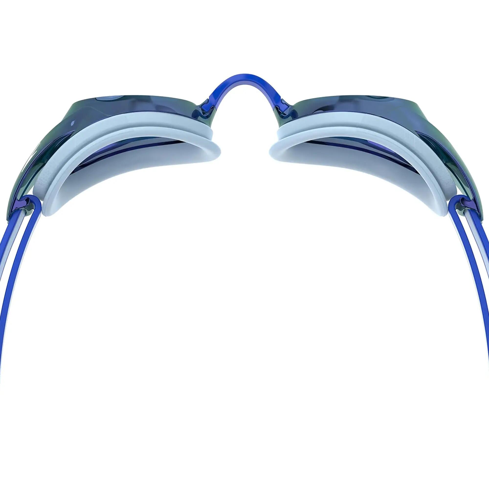 Schwimmbrille VANQUISHER 3.0 Speedo Blau, verspiegelt 4/4