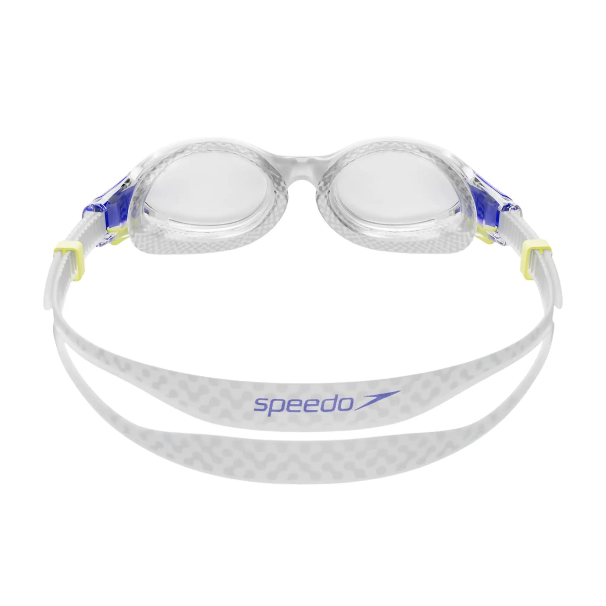 Lunettes De Natation BIOFUSE 2.0 Enfant (Transparent / Bleu) 2/5