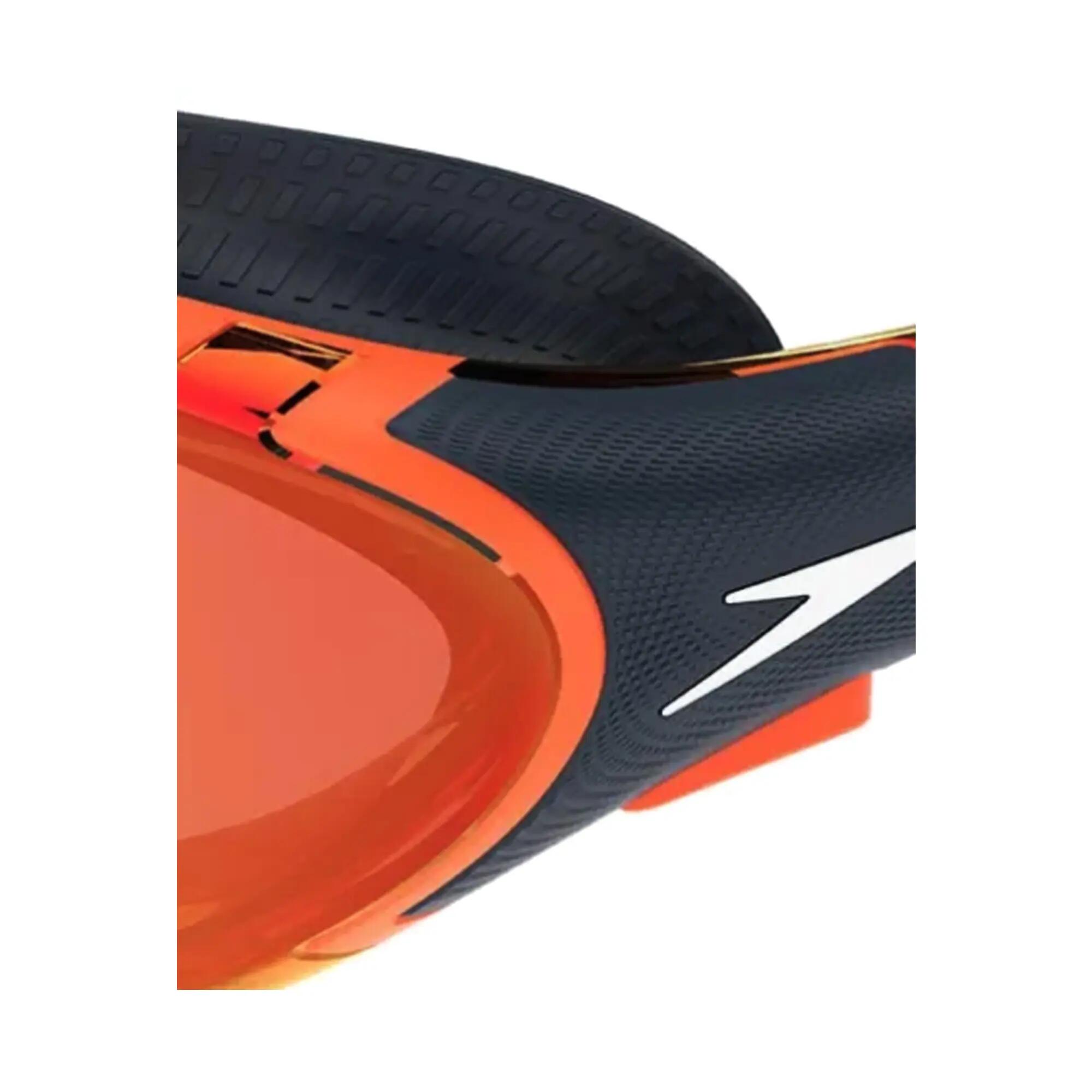 "Biofuse 2.0" Schwimmbrille Spiegel Damen und Herren Orange 4/4