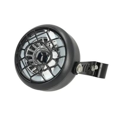 Koplamp voor fatbike - zwart