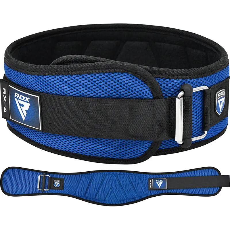 RDX RX4 M 40 Polyester Mesh Weightlifting Belt Black