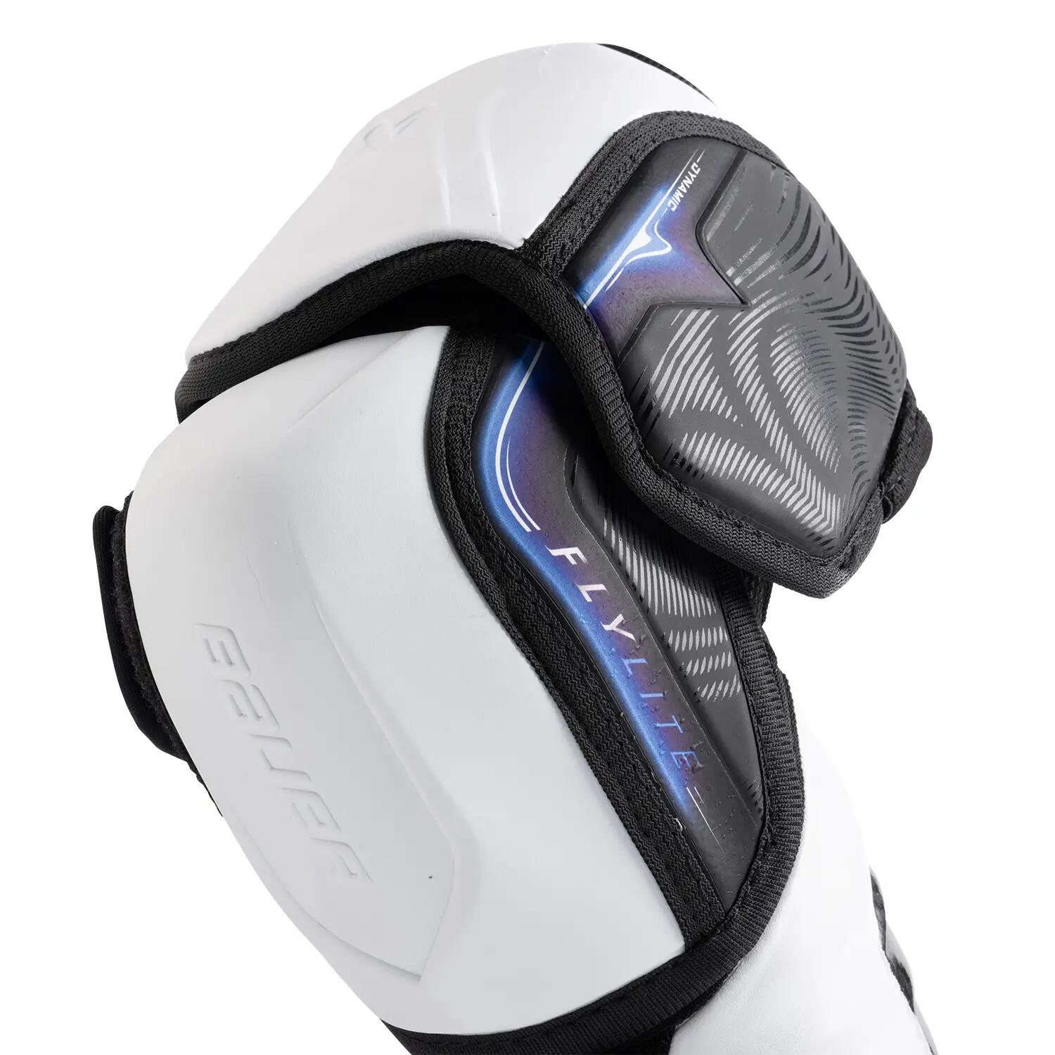 BAUER Vapor Flylite Senior Eishockey-Ellenbogenpolster für Kinder 6/7