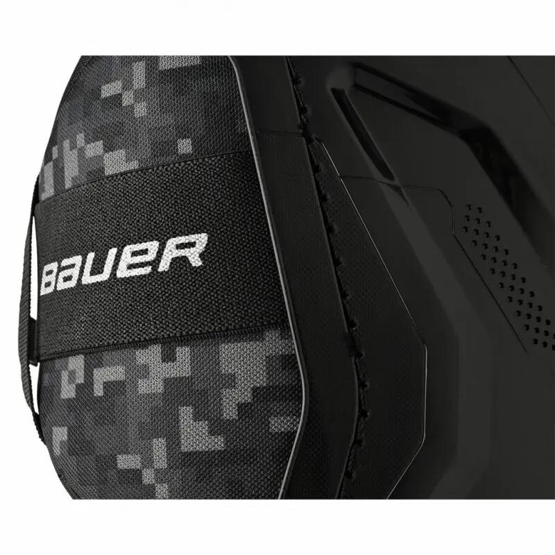 BAUER Supreme M3 Senior protecciones de espinilla de hockey, 16"/41cm negras 6/8